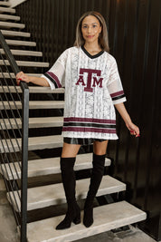 TEXAS A&M AGGIES HIGH NOTE LACE FASHION JERSEY
