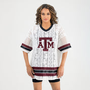 TEXAS A&M AGGIES HIGH NOTE LACE FASHION JERSEY