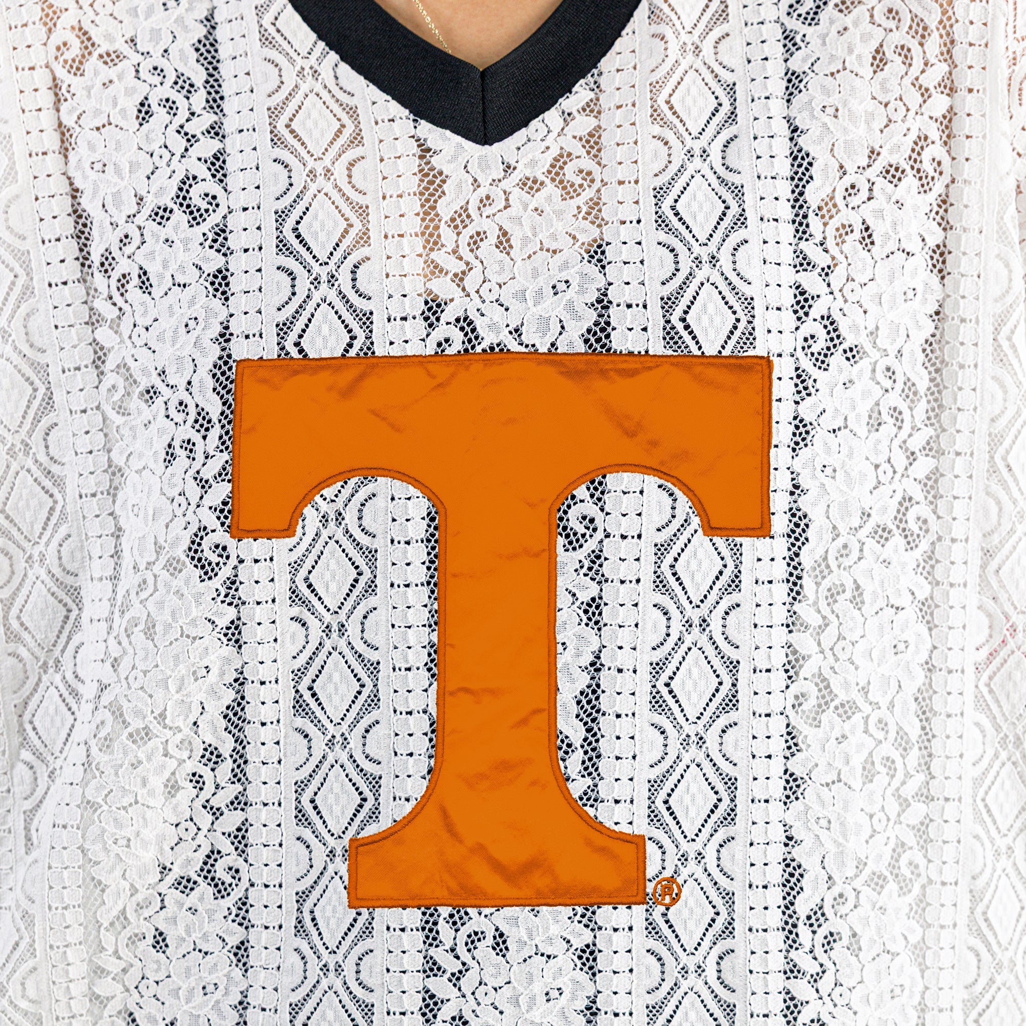 TENNESSEE VOLUNTEERS HIGH NOTE LACE FASHION JERSEY
