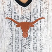 TEXAS LONGHORNS HIGH NOTE LACE FASHION JERSEY