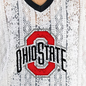OHIO STATE BUCKEYES HIGH NOTE LACE FASHION JERSEY