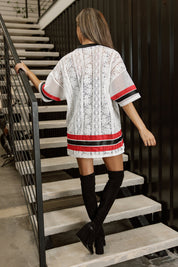 OHIO STATE BUCKEYES HIGH NOTE LACE FASHION JERSEY