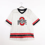 OHIO STATE BUCKEYES HIGH NOTE LACE FASHION JERSEY