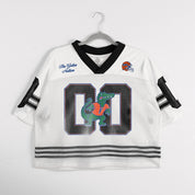 FLORIDA GATORS TRAILBLAZER MESH CROP FASHION JERSEY