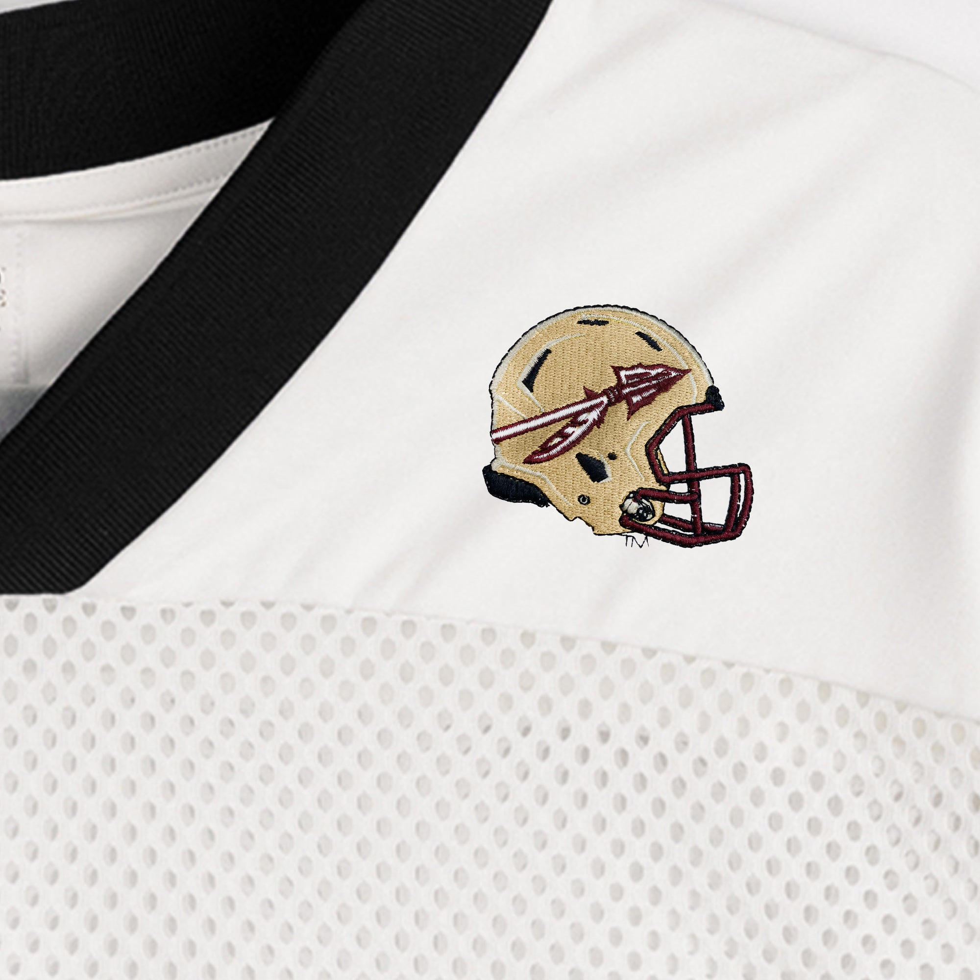 FLORIDA STATE SEMINOLES TRAILBLAZER MESH CROP FASHION JERSEY