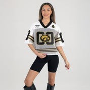 IOWA HAWKEYES TRAILBLAZER MESH CROP FASHION JERSEY