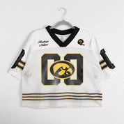 IOWA HAWKEYES TRAILBLAZER MESH CROP FASHION JERSEY