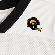 IOWA HAWKEYES TRAILBLAZER MESH CROP FASHION JERSEY
