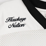 IOWA HAWKEYES TRAILBLAZER MESH CROP FASHION JERSEY