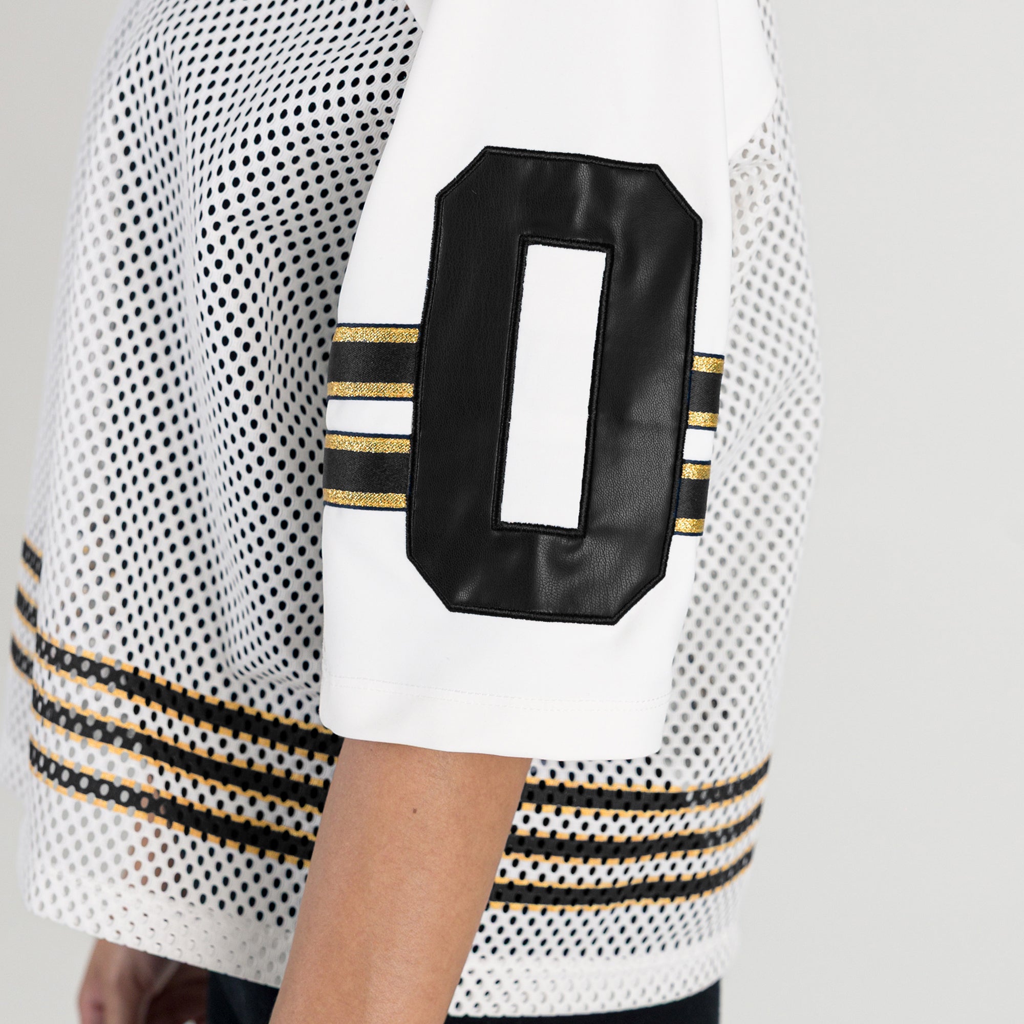 LSU TIGERS TRAILBLAZER MESH CROP FASHION JERSEY