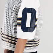 MICHIGAN WOLVERINES TRAILBLAZER MESH CROP FASHION JERSEY