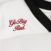 NEBRASKA CORNHUSKERS TRAILBLAZER MESH CROP FASHION JERSEY