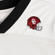 OKLAHOMA SOONERS TRAILBLAZER MESH CROP FASHION JERSEY