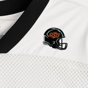 OKLAHOMA STATE COWBOYS TRAILBLAZER MESH CROP FASHION JERSEY