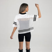 TEXAS TECH RED RAIDERS TRAILBLAZER MESH CROP FASHION JERSEY