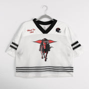 TEXAS TECH RED RAIDERS TRAILBLAZER MESH CROP FASHION JERSEY