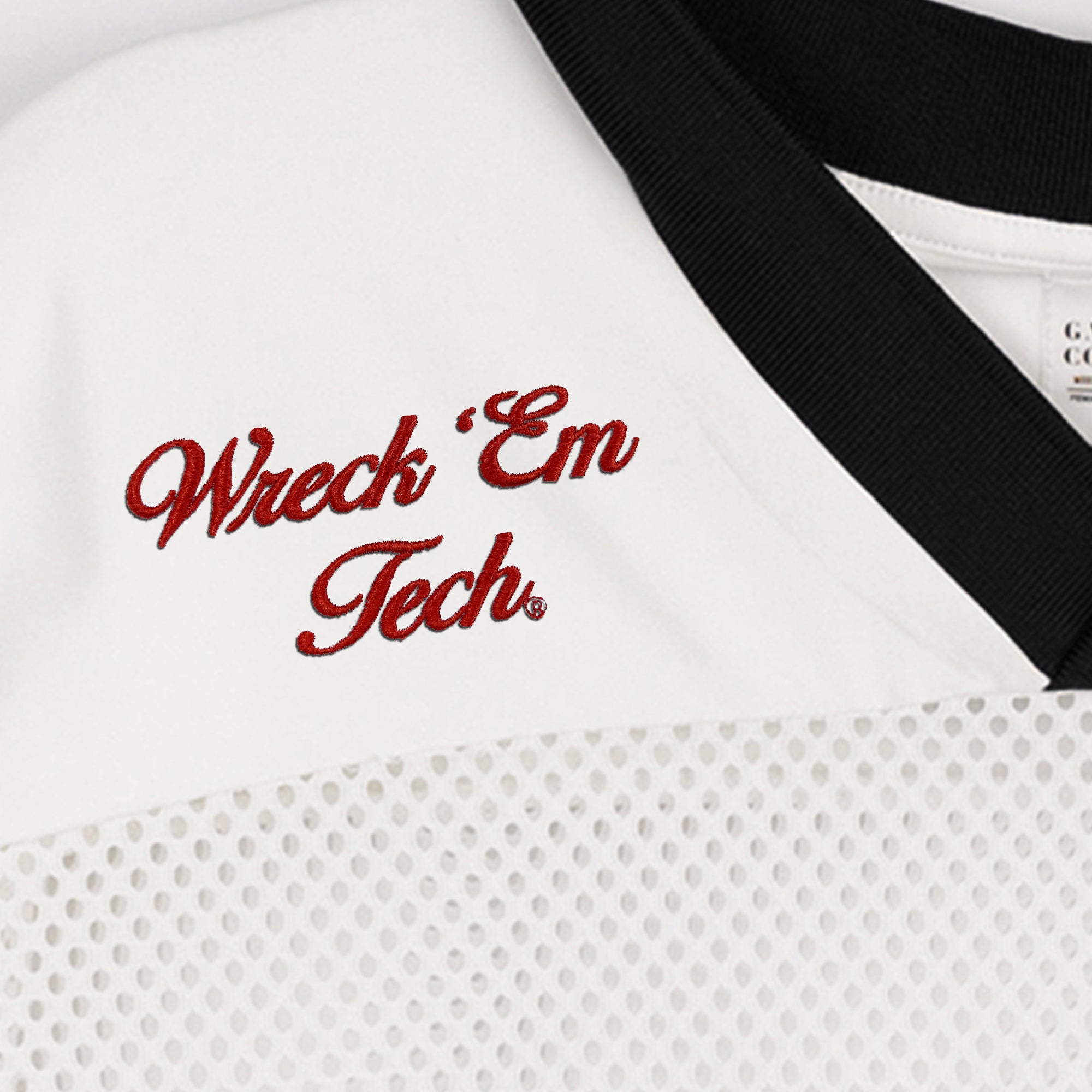 TEXAS TECH RED RAIDERS TRAILBLAZER MESH CROP FASHION JERSEY