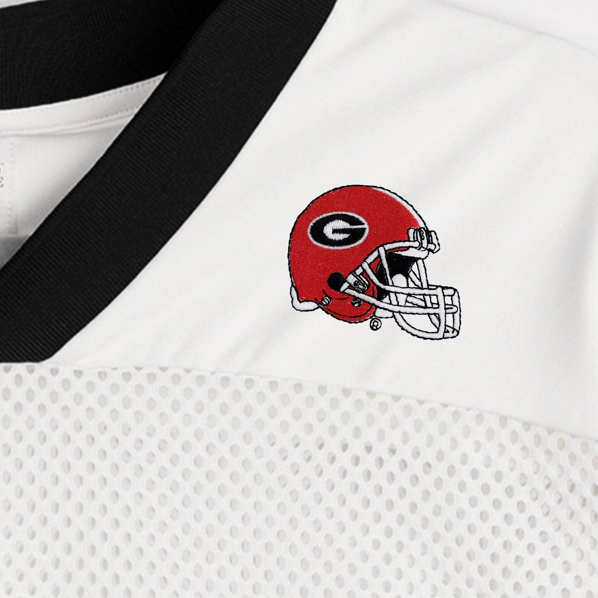 GEORGIA BULLDOGS TRAILBLAZER MESH CROP FASHION JERSEY