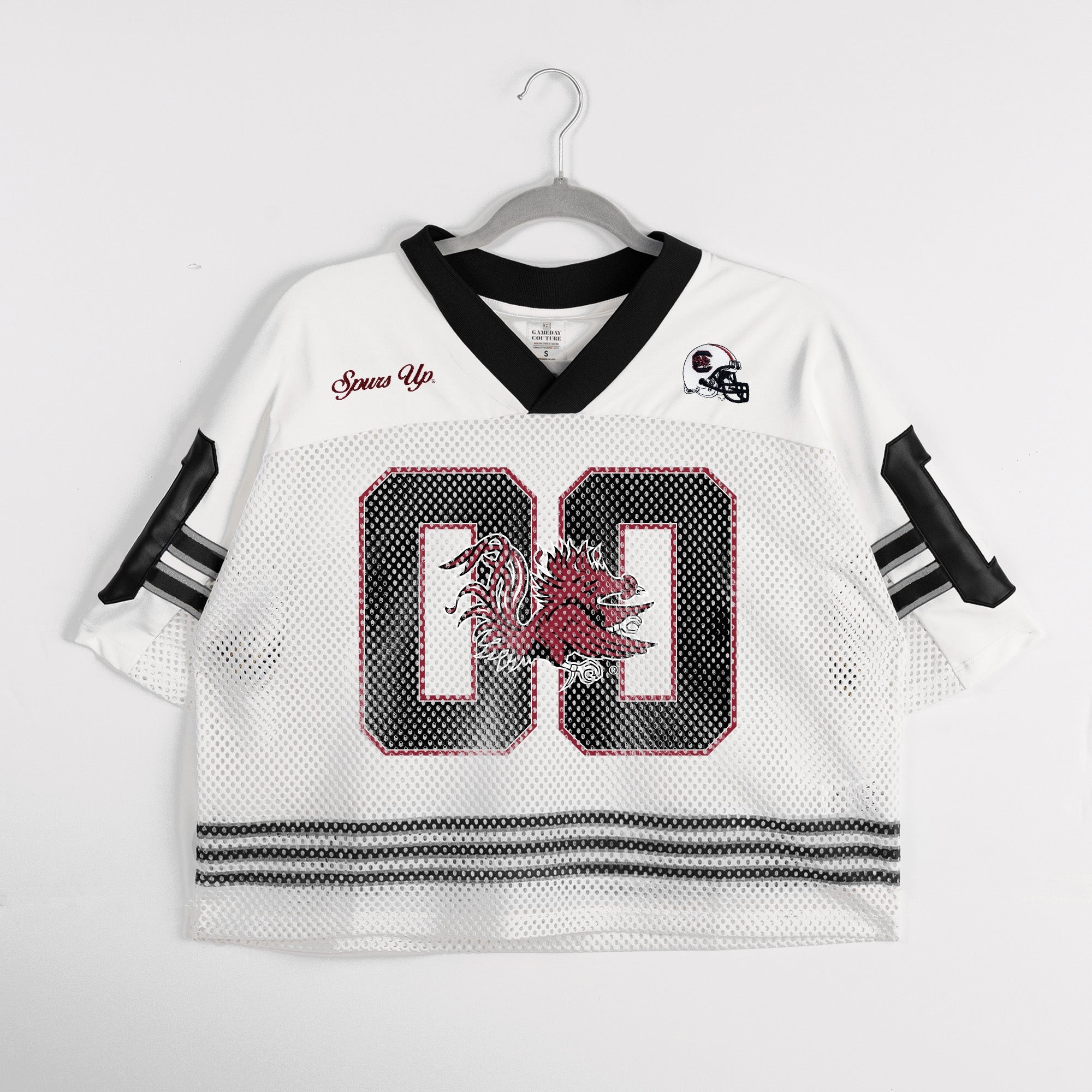 SOUTH CAROLINA GAMECOCKS TRAILBLAZER MESH CROP FASHION JERSEY