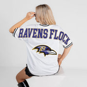 BALTIMORE RAVENS BELIEVE THE HYPE CREWNECK FASHION JERSEY