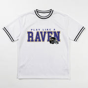 BALTIMORE RAVENS BELIEVE THE HYPE CREWNECK FASHION JERSEY