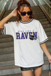 BALTIMORE RAVENS BELIEVE THE HYPE CREWNECK FASHION JERSEY