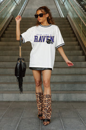 BALTIMORE RAVENS BELIEVE THE HYPE CREWNECK FASHION JERSEY
