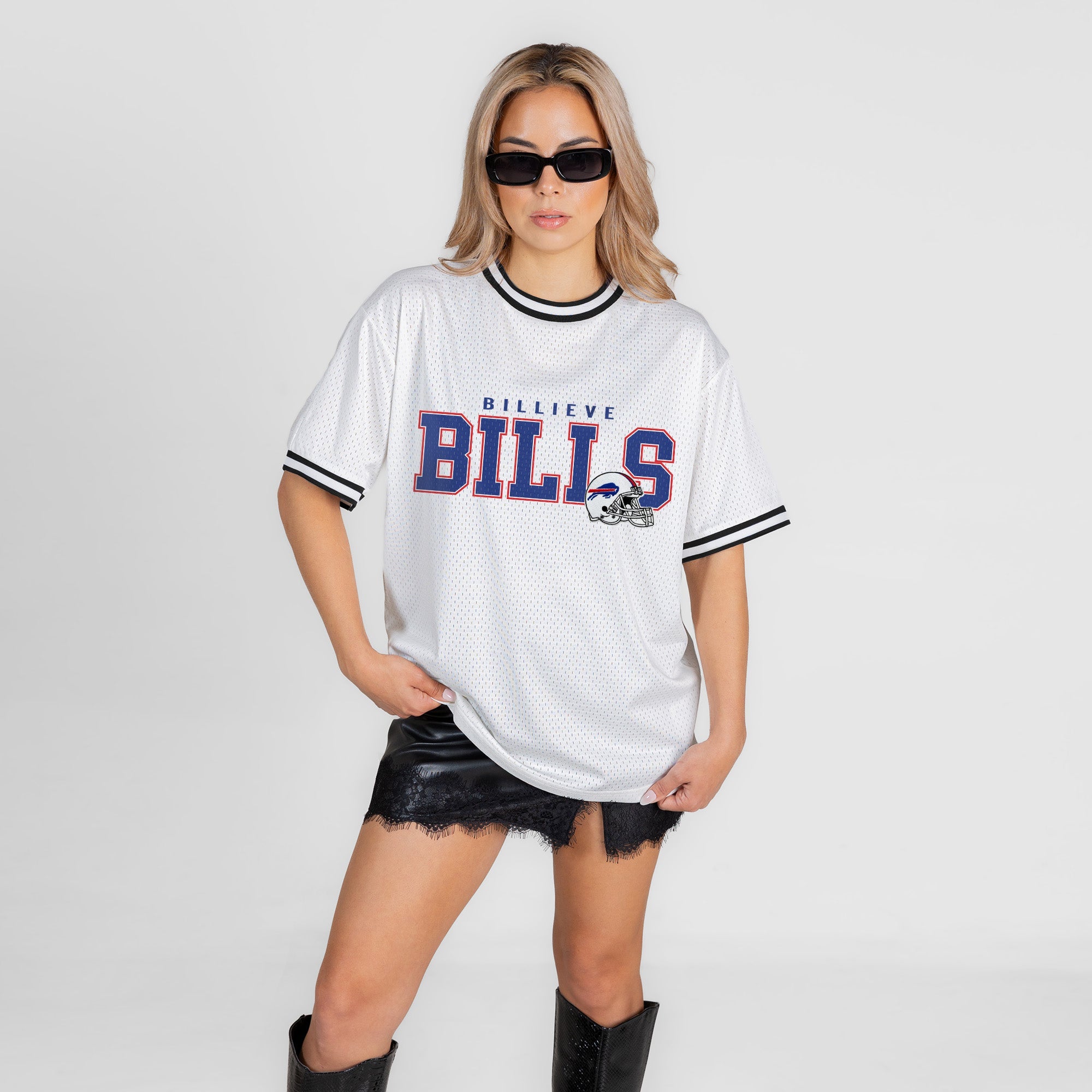 BUFFALO BILLS BELIEVE THE HYPE CREWNECK FASHION JERSEY