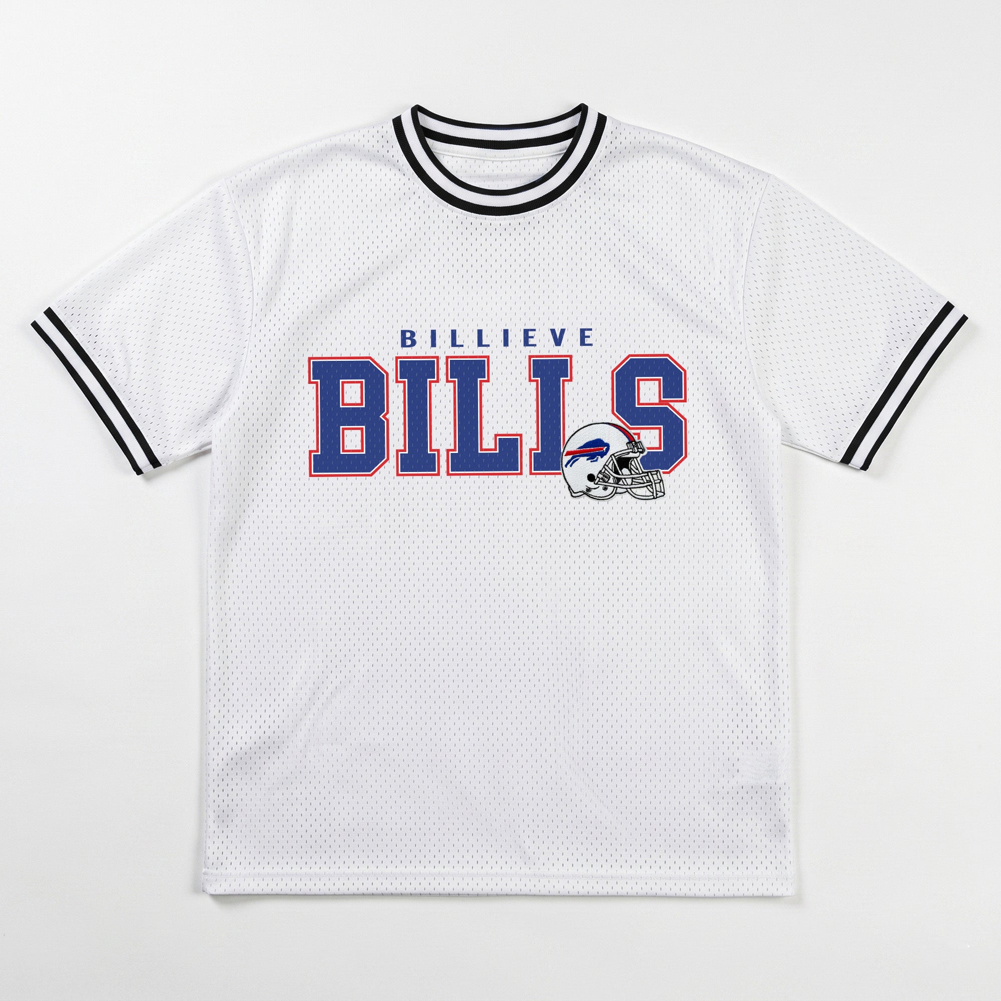 BUFFALO BILLS BELIEVE THE HYPE CREWNECK FASHION JERSEY