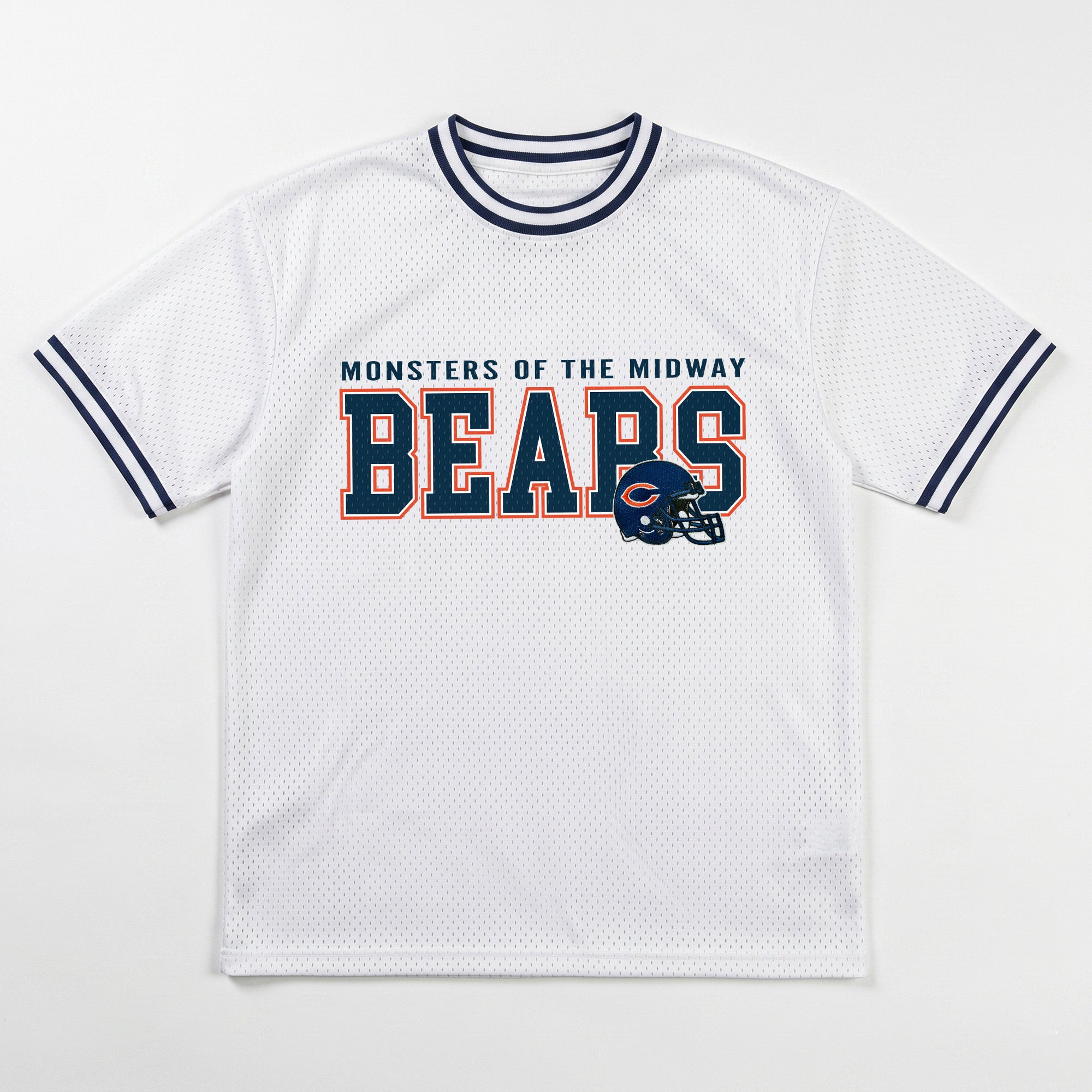 CHICAGO BEARS BELIEVE THE HYPE CREWNECK FASHION JERSEY
