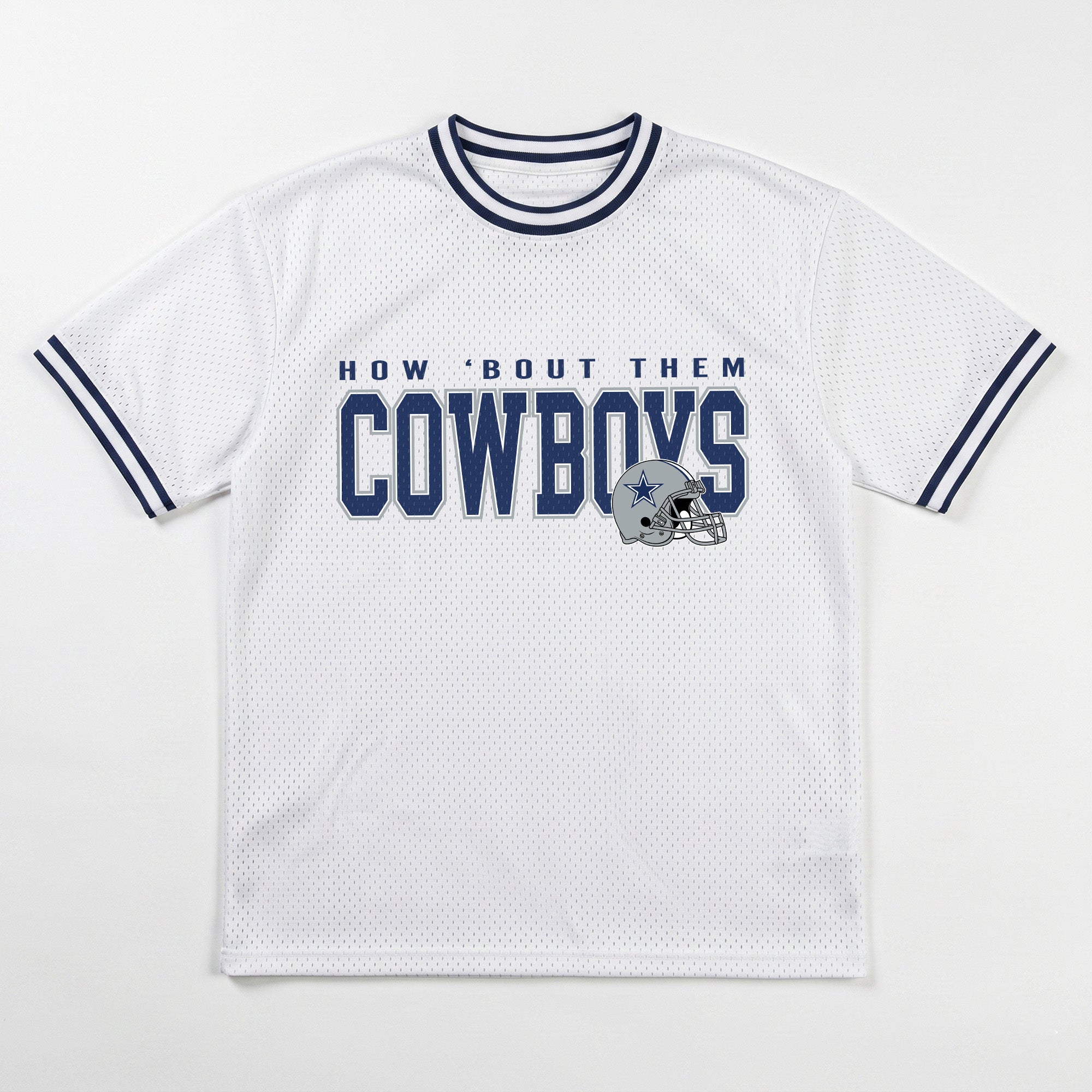 DALLAS COWBOYS BELIEVE THE HYPE CREWNECK FASHION JERSEY