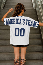 DALLAS COWBOYS BELIEVE THE HYPE CREWNECK FASHION JERSEY