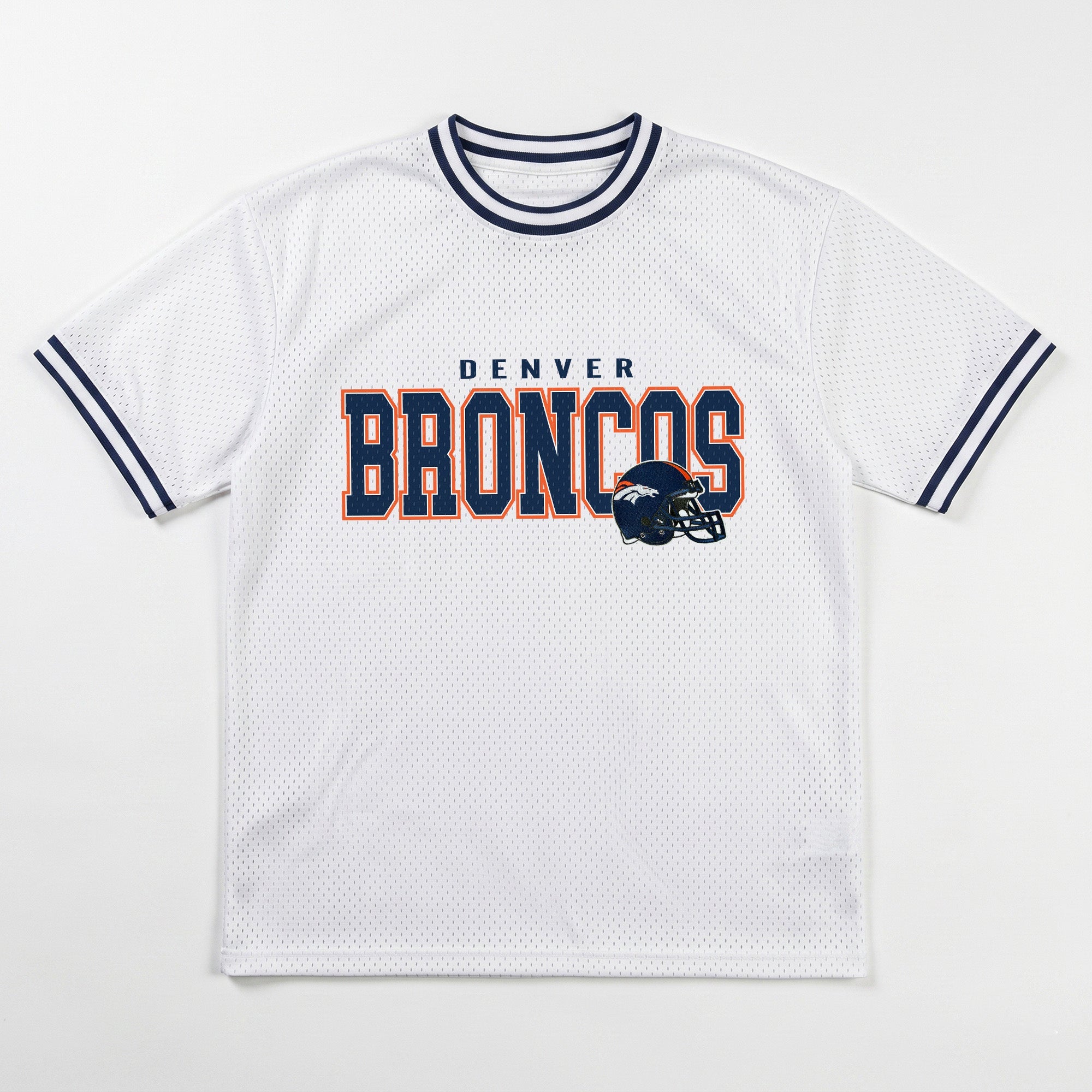 DENVER BRONCOS BELIEVE THE HYPE CREWNECK FASHION JERSEY