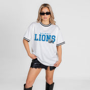 DETROIT LIONS BELIEVE THE HYPE CREWNECK FASHION JERSEY