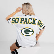 GREEN BAY PACKERS BELIEVE THE HYPE CREWNECK FASHION JERSEY