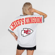 KANSAS CITY CHIEFS BELIEVE THE HYPE CREWNECK FASHION JERSEY