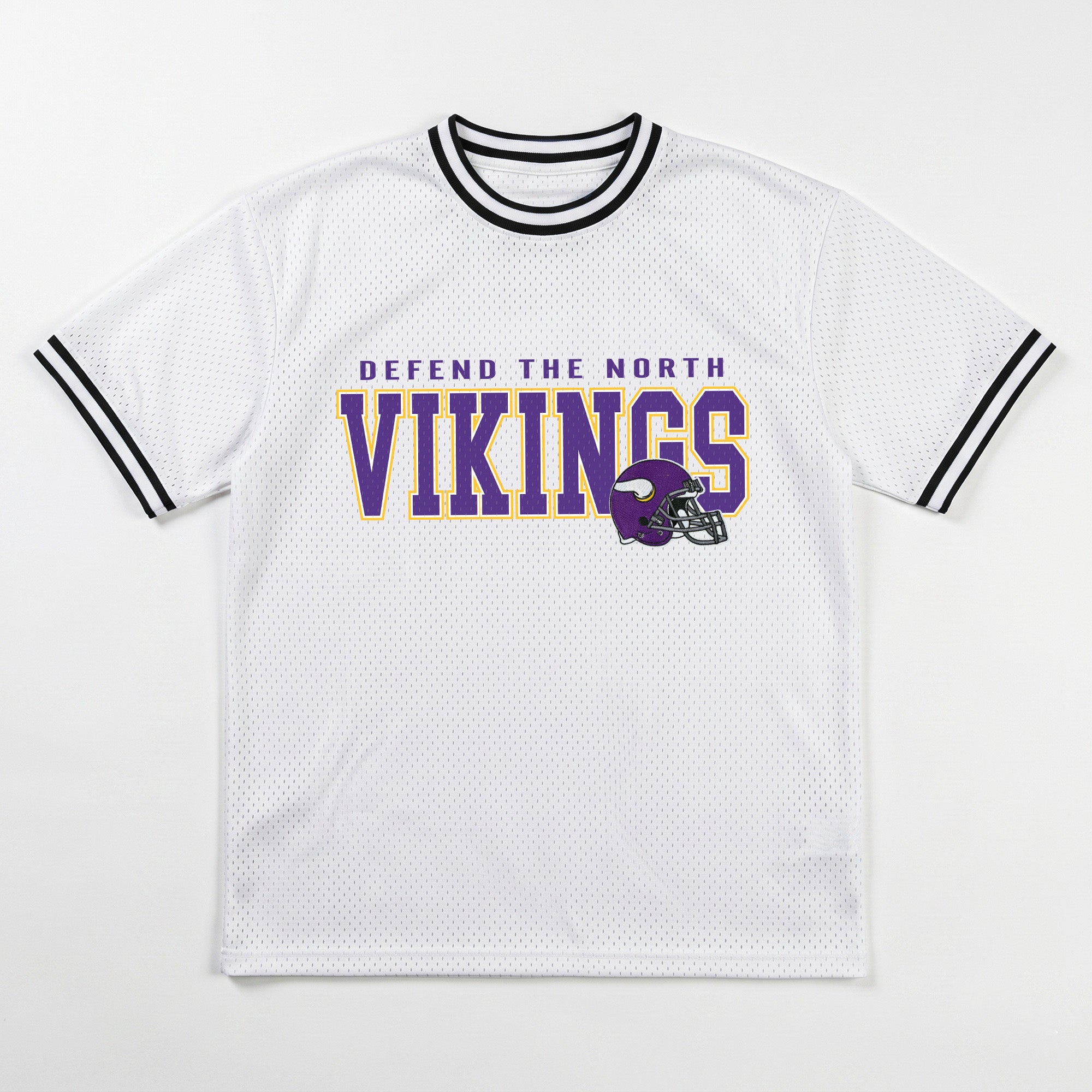 MINNESOTA VIKINGS BELIEVE THE HYPE CREWNECK FASHION JERSEY