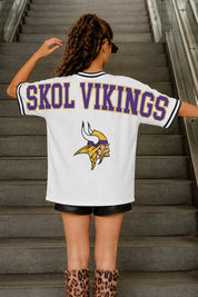 MINNESOTA VIKINGS BELIEVE THE HYPE CREWNECK FASHION JERSEY