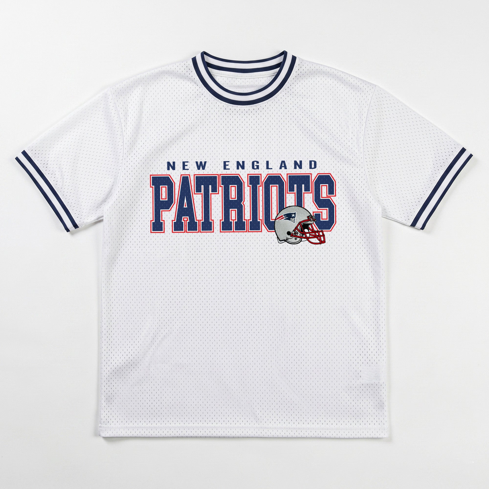 NEW ENGLAND PATRIOTS BELIEVE THE HYPE CREWNECK FASHION JERSEY