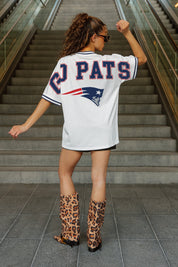NEW ENGLAND PATRIOTS BELIEVE THE HYPE CREWNECK FASHION JERSEY