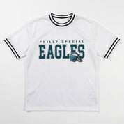 PHILADELPHIA EAGLES BELIEVE THE HYPE CREWNECK FASHION JERSEY