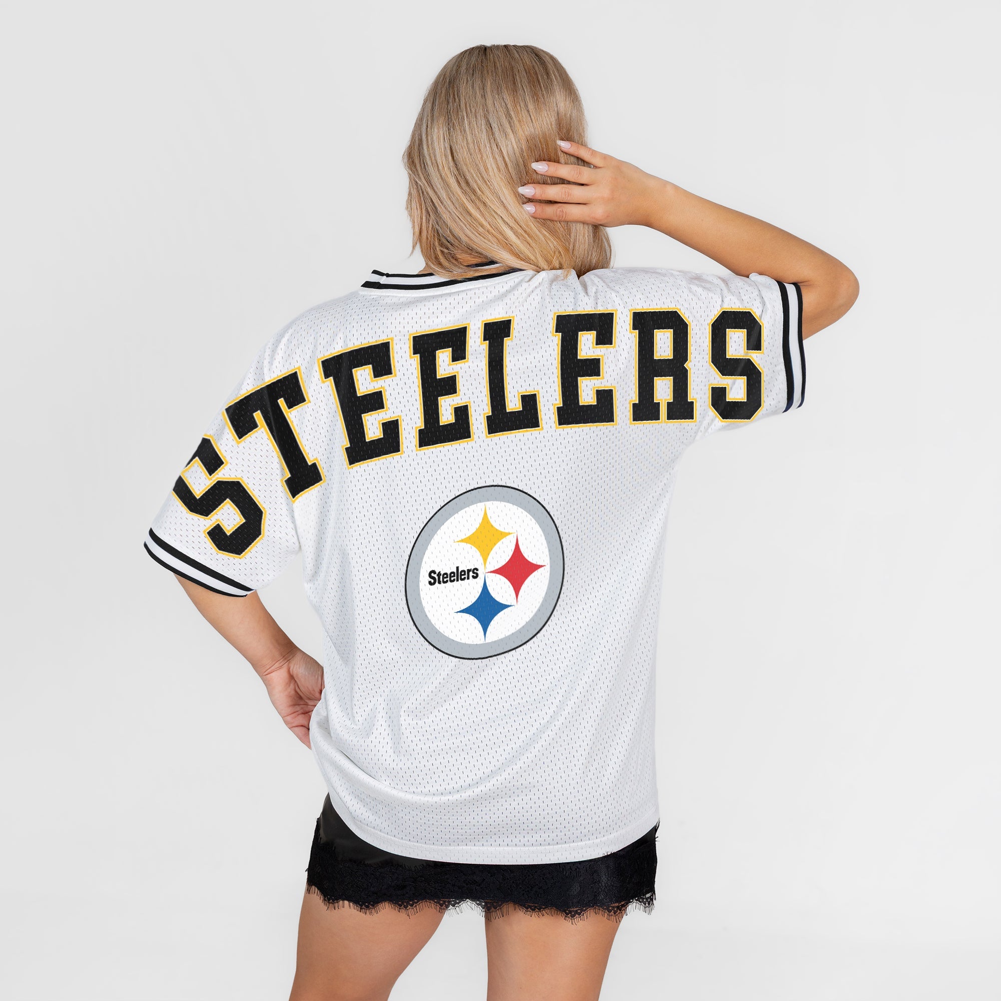 PITTSBURGH STEELERS BELIEVE THE HYPE CREWNECK FASHION JERSEY