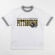 PITTSBURGH STEELERS BELIEVE THE HYPE CREWNECK FASHION JERSEY
