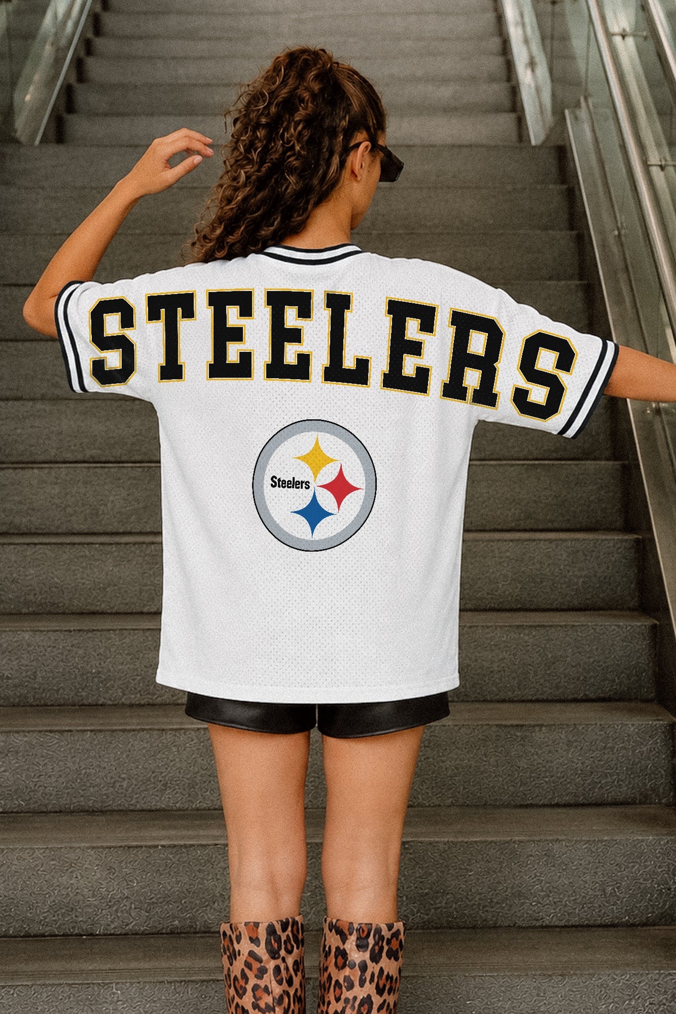 PITTSBURGH STEELERS BELIEVE THE HYPE CREWNECK FASHION JERSEY