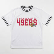 SAN FRANCISCO 49ERS BELIEVE THE HYPE CREWNECK FASHION JERSEY
