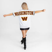 WASHINGTON COMMANDERS BELIEVE THE HYPE CREWNECK FASHION JERSEY