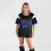 BUFFALO BILLS AMPED UP RHINESTONE FASHION TOP