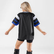 BUFFALO BILLS AMPED UP RHINESTONE FASHION TOP