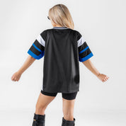 DETROIT LIONS AMPED UP RHINESTONE FASHION TOP