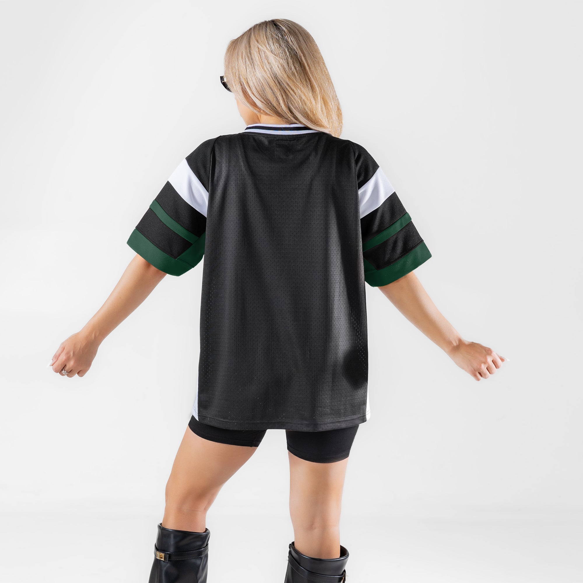 GREEN BAY PACKERS AMPED UP RHINESTONE FASHION TOP